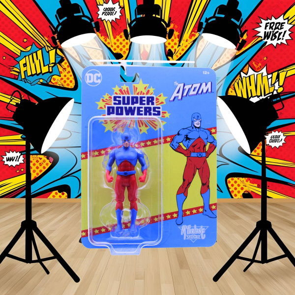 The Atom Actionfigur (DC Super Powers #46, McFarlane 2025) – Silver Age Retro